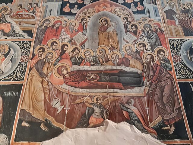 Iconography at the Monastery of Stagiades.